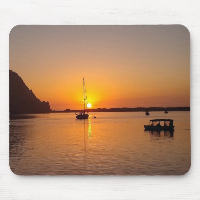 Mousepad Sunset Morro Bay (Frente)