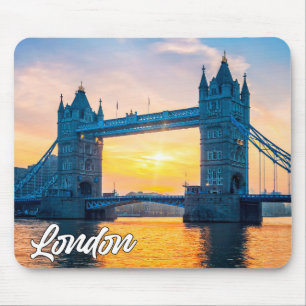 Mousepad Sunset Over London, Inglaterra, Reino Unido