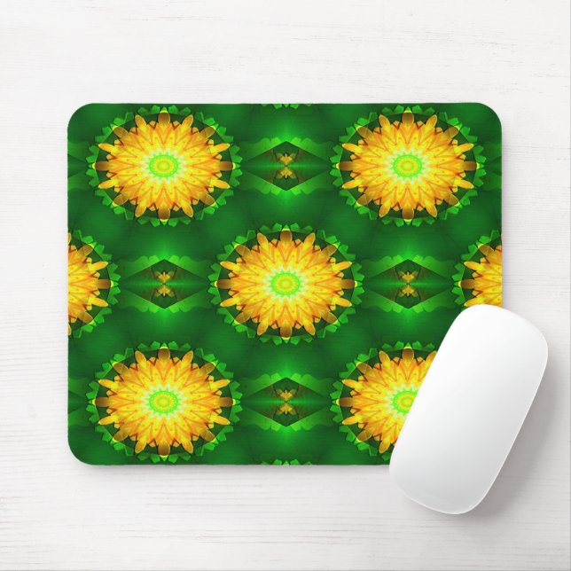 Mousepad Sunshine Dahlias.... (Com mouse)