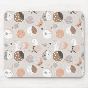 Mousepad Suores Pedaços De Sonho Em Padrão Espacial