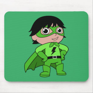 Mousepad Super Boy Herói de Ação