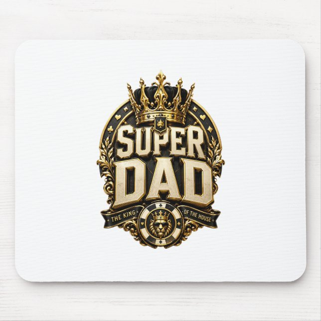 Mousepad Super Coroa Crest do Papai (Frente)