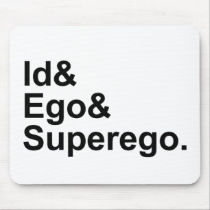 Mousepad Super-ego   do ego da identificação três porç