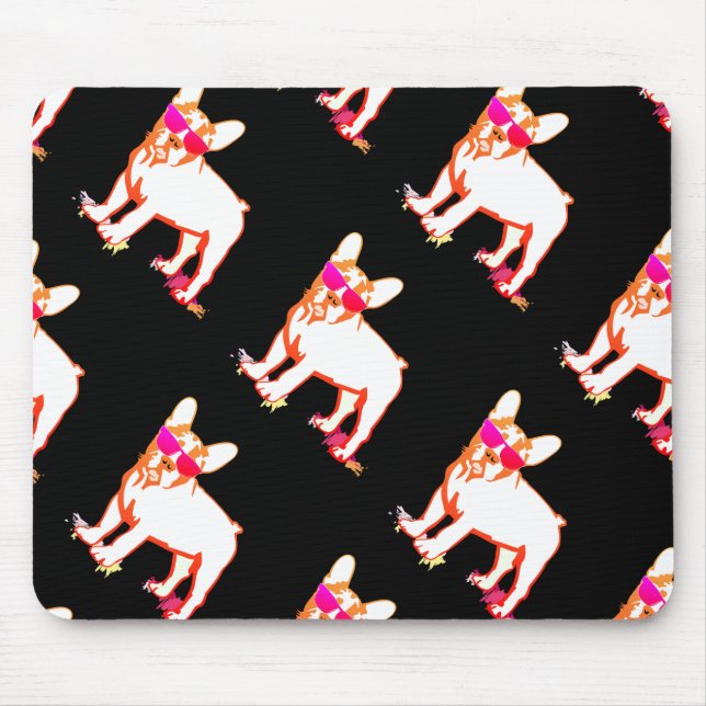 Mousepad Super Frenchie Bulldog (Frente)
