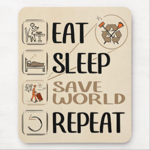 Mousepad Super Garbageman - Presente Engraçado para Trashma