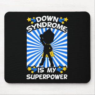 Mousepad Super Herói Abaixo Síndrome de Sensibilização Supe