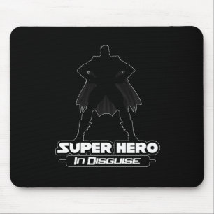 Mousepad Super Herói Em Disfarce