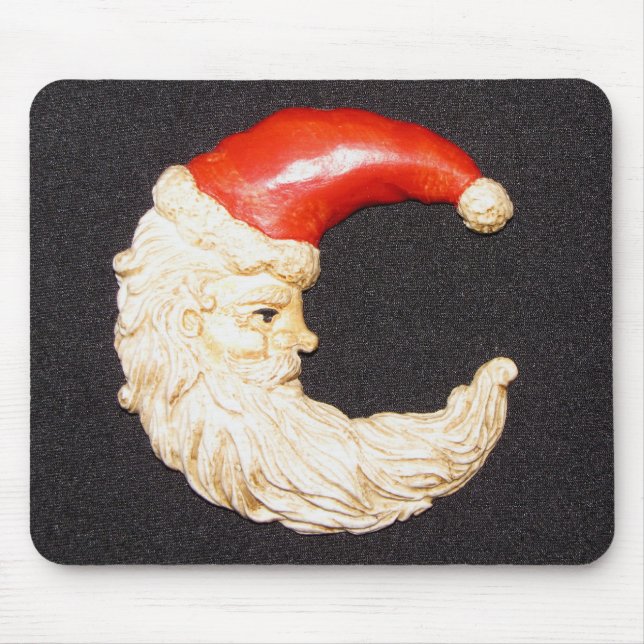 Mousepad Super Legal Clássico redondo com o Mouse Papai Noe (Frente)