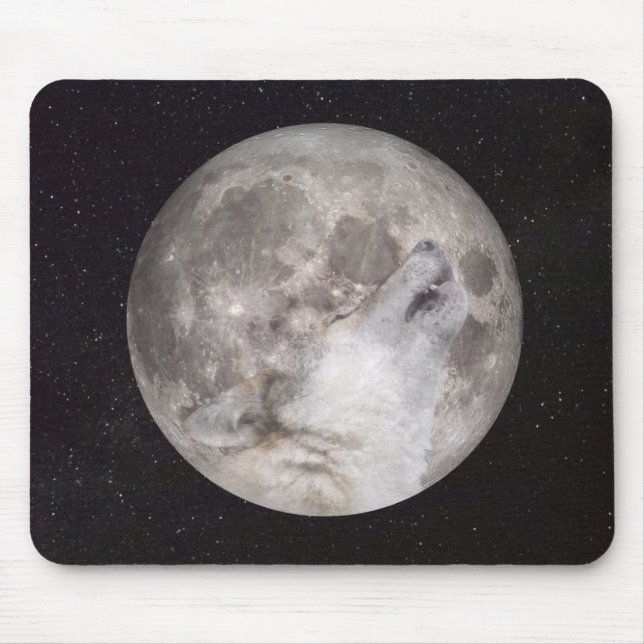 Mousepad Super Wolf Moon (Frente)