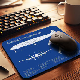 Mousepad Superconstelação L-1049 Bloqueada - Planos ABD