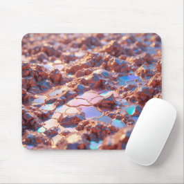 Mousepad Superfície Bismuta Iridescente