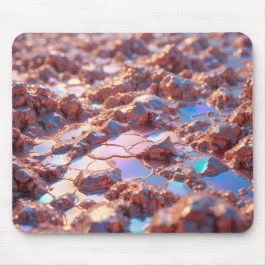 Mousepad Superfície Bismuta Iridescente