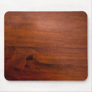 Mousepad Superfície de Madeira Mogno