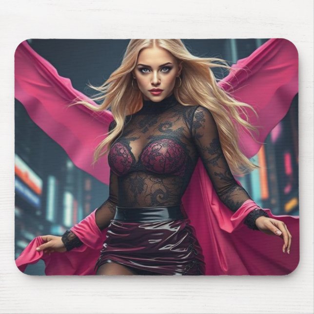 Mousepad Superheldin (Frente)