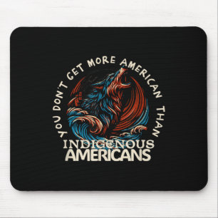 Mousepad Suportar Americanos nativos Contra Trump _2