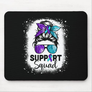 Mousepad Suportar Awarene de Prevenção Suicida de Bun Sad