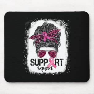 Mousepad Suportar Cancer da Mama do Guerreiro Rosa-Rosa-Tro