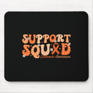 Mousepad Suportar Leucemia Laranja Esquadrão Cancer Sanguín