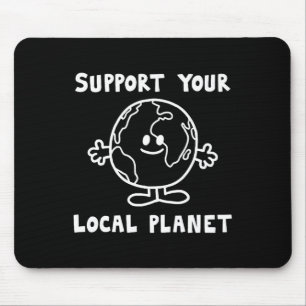 Mousepad Suportar o Planeta Local