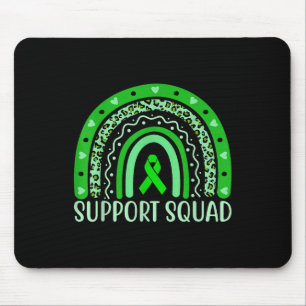 Mousepad Suportar saúde mental no esquadrão verde