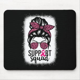 Mousepad Suporte à Consciência do Cancer da Mama - Esquadrã