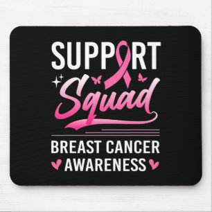Mousepad Suporte ao assistente de Cancer de mama da família