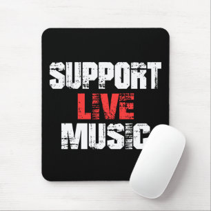 Mousepad Suporte ao Live Music