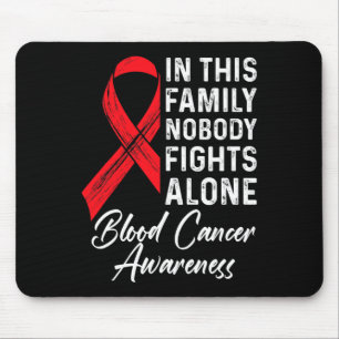 Mousepad Suporte da família Conhecimento do Cancer de Consc