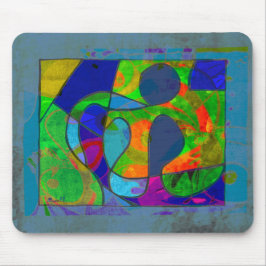 Mousepad Suporte de mouse abstrato 6