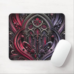 Mousepad Suporte de Mouse Arcos Góticos