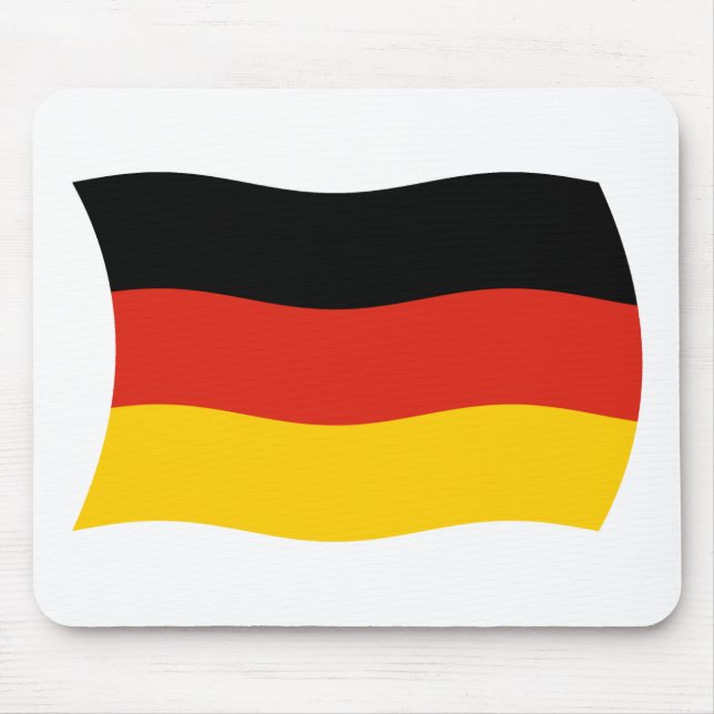 Mousepad Suporte de Mouse Bandeira da Alemanha (Frente)