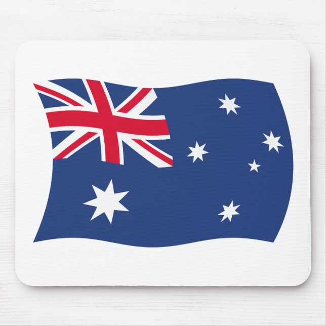 Mousepad Suporte de Mouse Bandeira da Austrália (Frente)