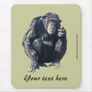 Mousepad Suporte de Mouse Chimpanzé