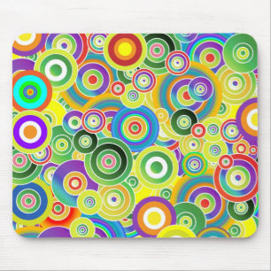 Mousepad Suporte de mouse círculos