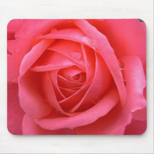 Mousepad Suporte de Mouse com Flores Rosas Presentes Decora