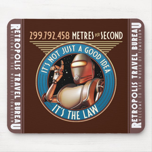 Mousepad Suporte de Mouse com Limite de Velocidade (Metros  (Frente)