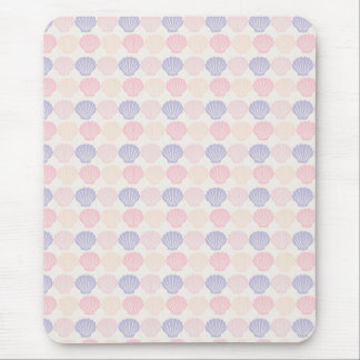 Mousepad Suporte de Mouse Conchas Marinhas