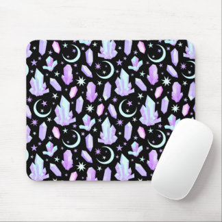 Mousepad Suporte de mouse "Cristais e Luas"