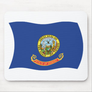 Mousepad Suporte de Mouse da Bandeira de Idaho