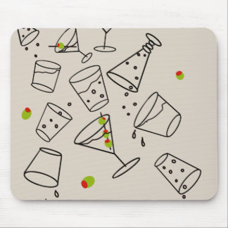 Mousepad Suporte de Mouse de Bebidas