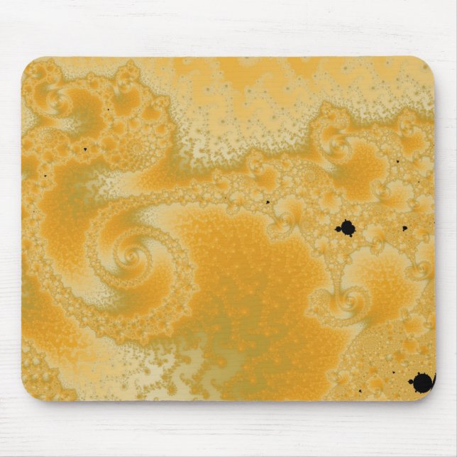 Mousepad Suporte de mouse de fusão de ouro (Frente)