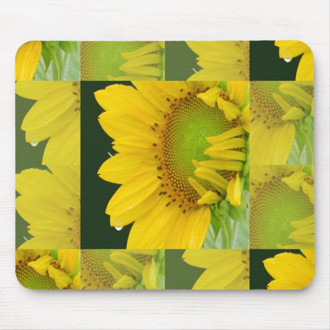 Mousepad Suporte de Mouse de Girassol (Frente)