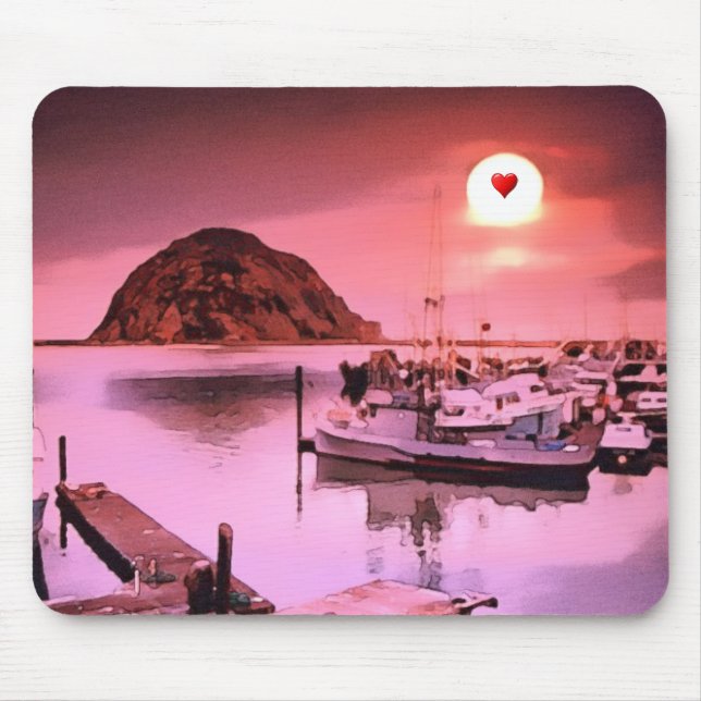 Mousepad Suporte de Mouse de Mouse Harbor (Frente)