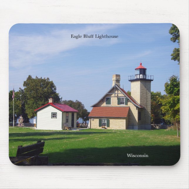 Mousepad Suporte de mouse do Farol Eagle Bluff (Frente)