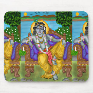 Mousepad Suporte de Mouse do Senhor Krishna
