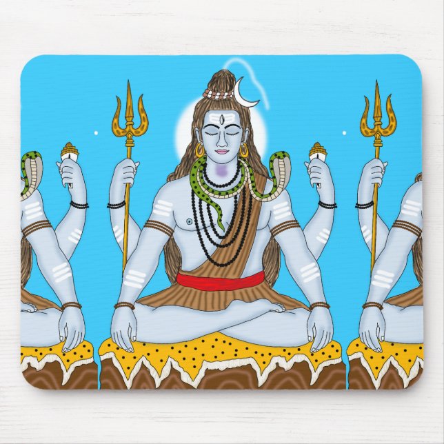 Mousepad Suporte de Mouse do Senhor Shiva (Frente)