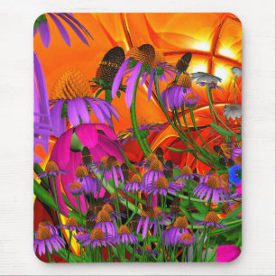 Mousepad Suporte de Mouse Flores Sunshine