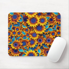 Mousepad Suporte de Mouse Girassol