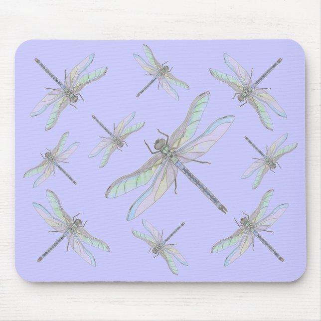 Mousepad suporte de mouse LIBÉLULAS (Frente)