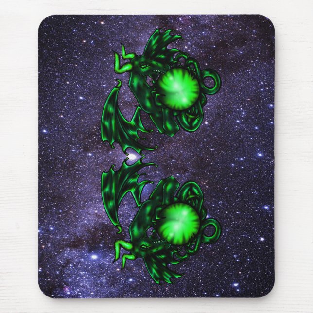 Mousepad Suporte de Mouse Olho de Dragão (Frente)